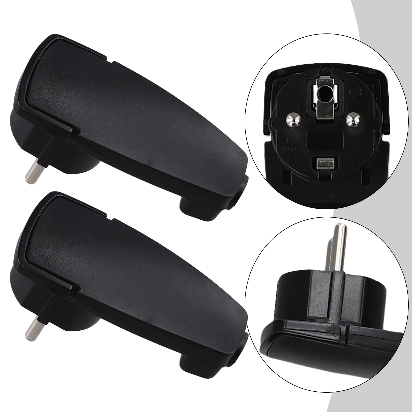 Flat Plug Design For Home Use Earthing Contact Angle Plugs Electrical Connection Flat Plug Design Folding Handle