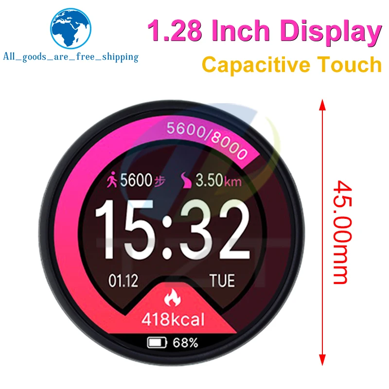 Imagem -05 - Lvgl Tela Inteligente para Arduino Módulo Lcd Wifi Bluetooth Touch Esp32 Lvgl 1.28 240x240 Ips Esp32