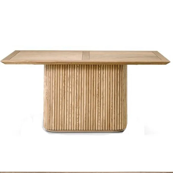 

/High Quality Nordic Dining Room Furniture Solid Wood Rectangle Dining Table for 6/8/10 Chairs