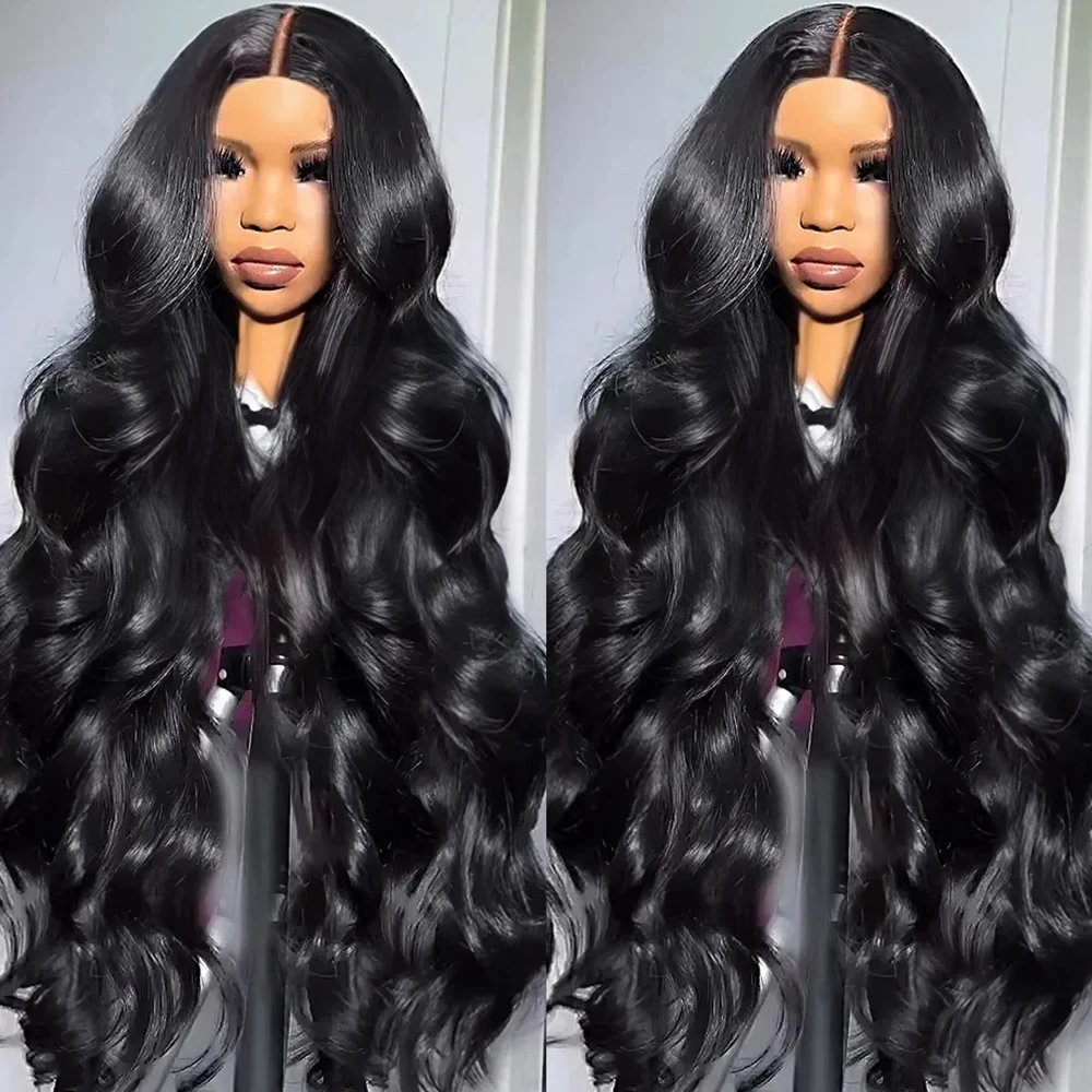 30 36 Inch Body Wave Lace Front Human Hair Wigs 13x4 13X6 Transparent Lace Frontal Wig Brazilian 360 Full Lace Wigs For Women