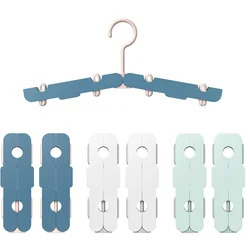 Portable Folding Travel Hanger Multifunctional Clothes Drying Rack Camping Indoor Outdoor Foldable Dryer Rack Hanger Storage