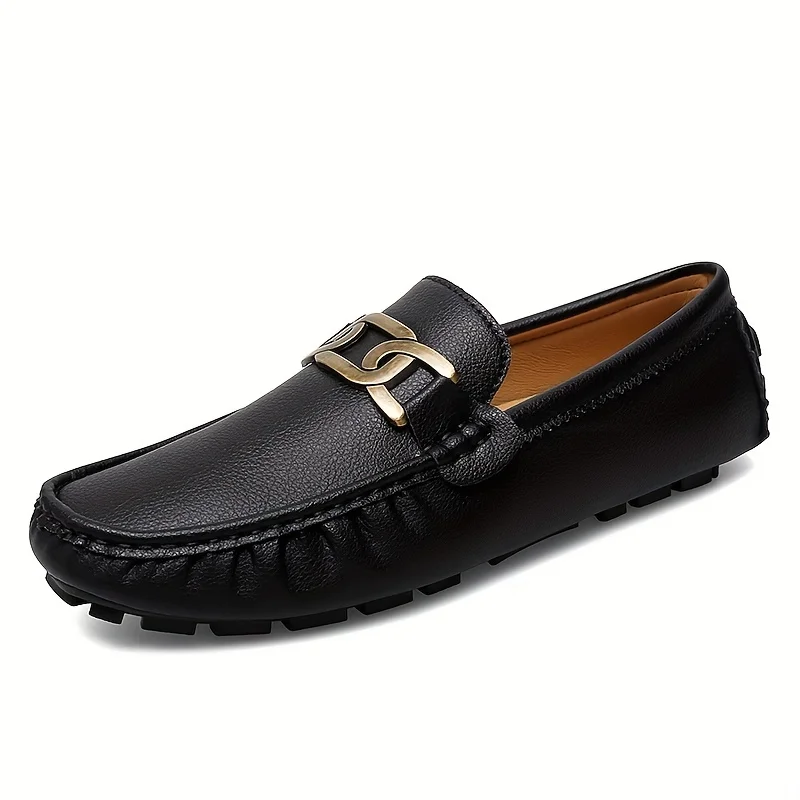 Loafers Men Handmade Shoes Casual Dad Driving Flats Slip-On Shoes Luxury Comfy Moccasins Shoes For Men Plus Size 35-48 Leather