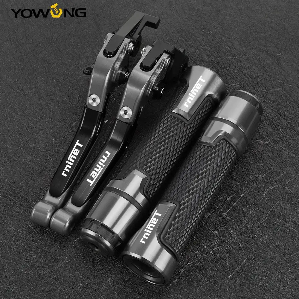 

FOR BMW RNINET R NINE T 2014 2015 2016 Motorcycle Accessories Aluminum Folding Brake Clutch Levers Handlebar Handle Grips Ends