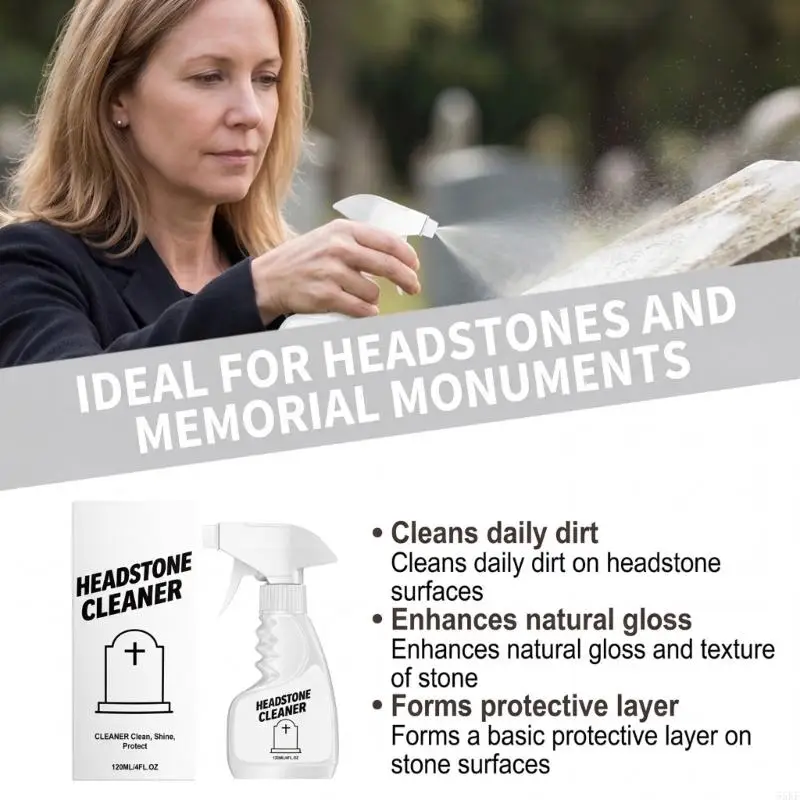 Elegant Memorial Stone Care Agent Solution 120ml Protective Layer 55KF