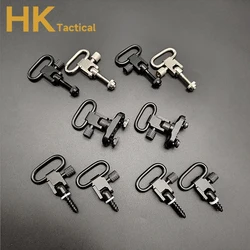 Adaptador de montaje giratorio táctico QD, correa de pistola desmontable rápida de Metal, anillo de montaje para Rifle, escopeta, accesorios para pistola de caza