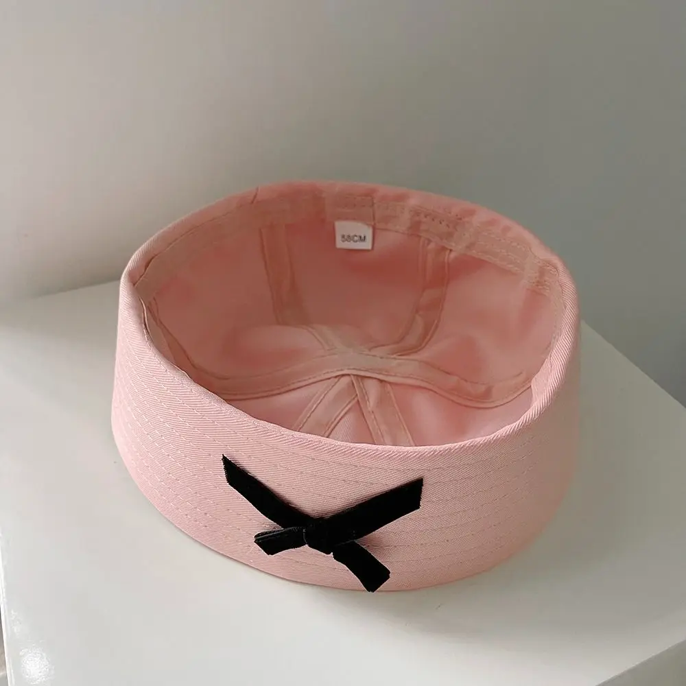 Fashion UV Protection Sailor Hat Bow Casual Navy Hat Summer Cute Beret Hats