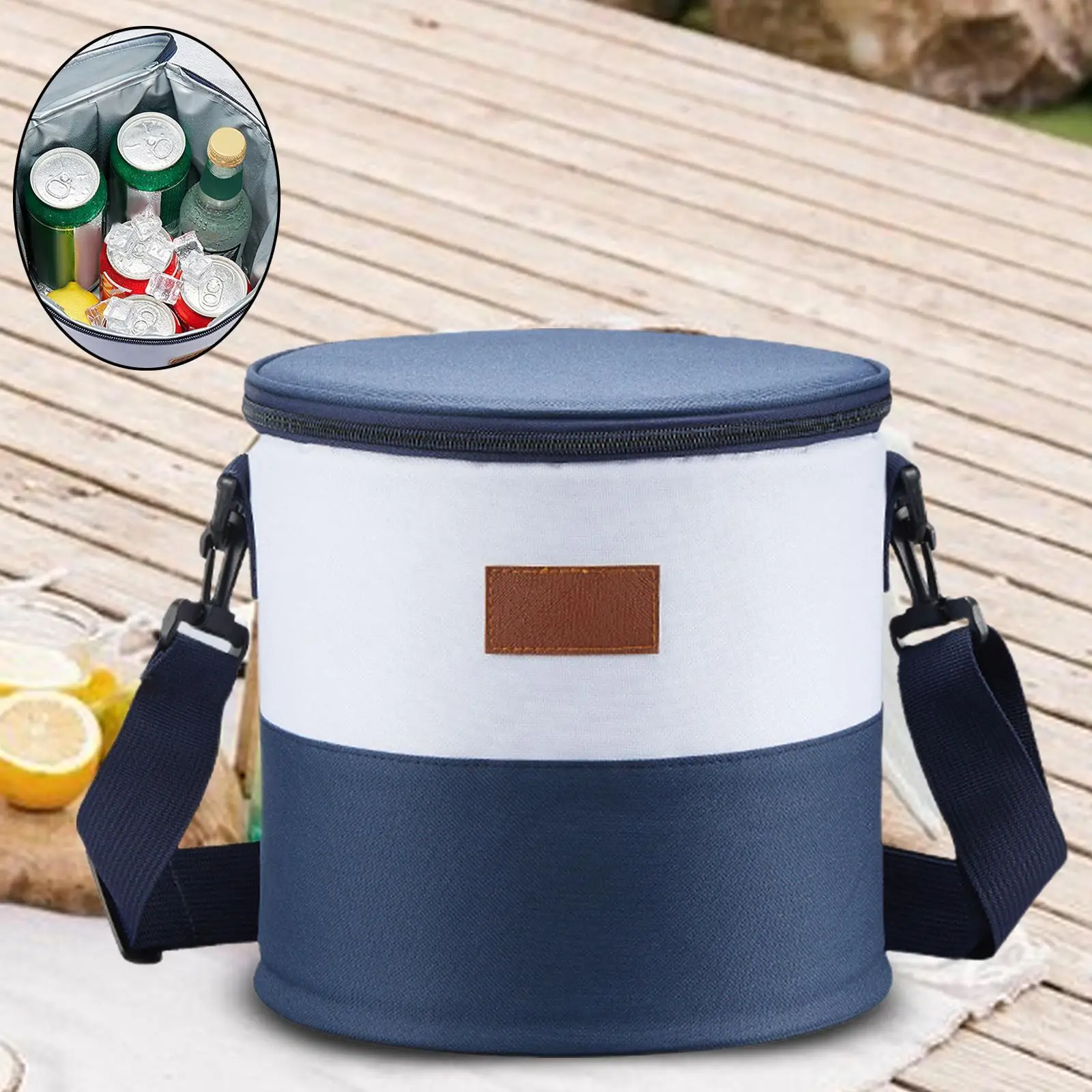 Insulated Cooler Bag Bento Bag Thermal Bag for Park Day Trips Picnic Party