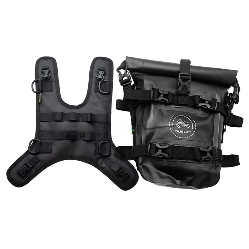 

Набор сумок для топливного бака мотоцикла (с основанием), дорожная сумка для езды на открытом воздухе, универсальная сумка для топливного бака, водонепроницаемая сумка на липучке