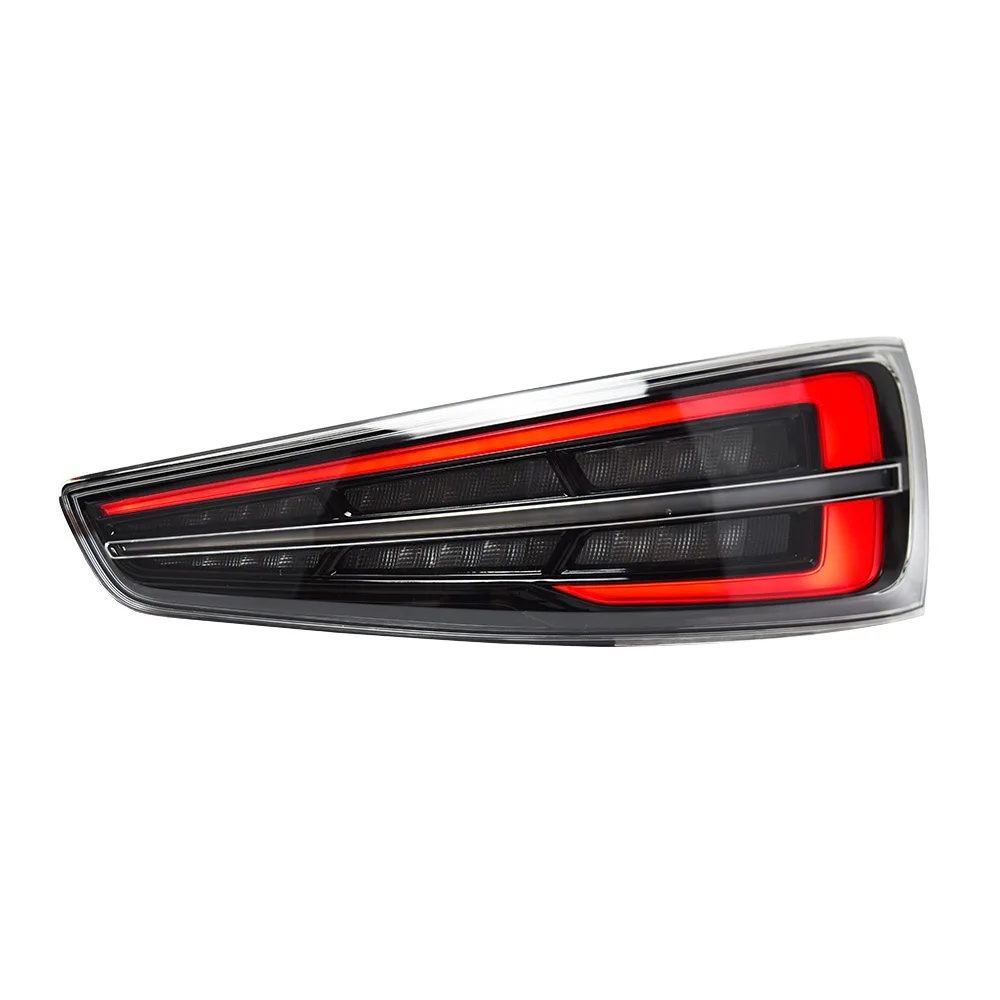 For For Audi Q3 (20132018) 12V LED Daytime Running Brake and Sequential Turn-signal Rear Light Assembly for Retrofitting