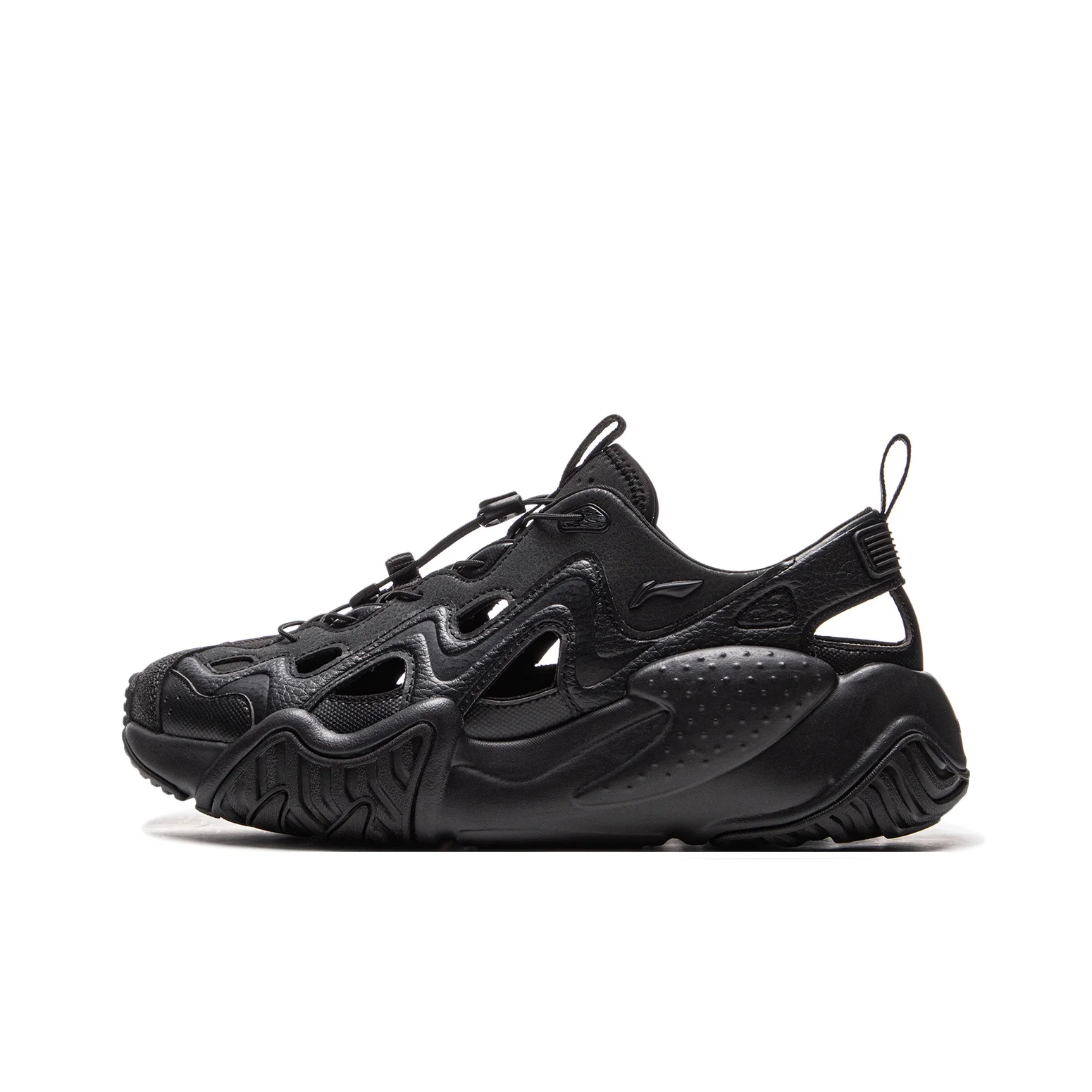 Li Ning Abrasion Resistant, Breathable, Lightweight, Height Increasing, Rebound, Anti Collision River Trekking Shoes AGCV121-1