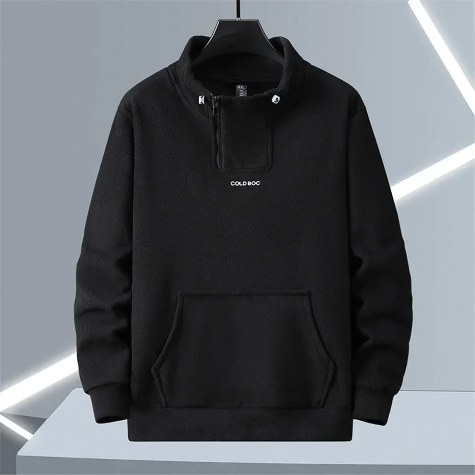 

DIANRUO Polar Fleece Tracksuit Men 12XL Plus Size Men's Sets Sweatshirt Sweatpants Autumn Winter Casual Suits ملابس رجالي
