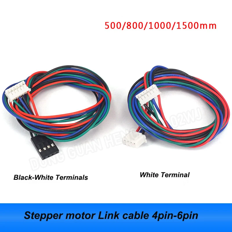 XH2.54 Stepper Motor Link Cable 4pin-6pin 3D Printer Accessories Motor Link Cable 4pin