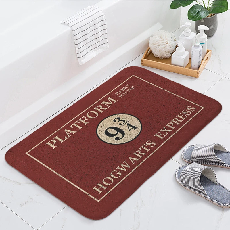 Bath Mat Magic 9¾ Platform Nine and Three-Quarters Carpet for Bedroom Washable Non-slip Kitchen Rug Outdoor Entrance Doormat