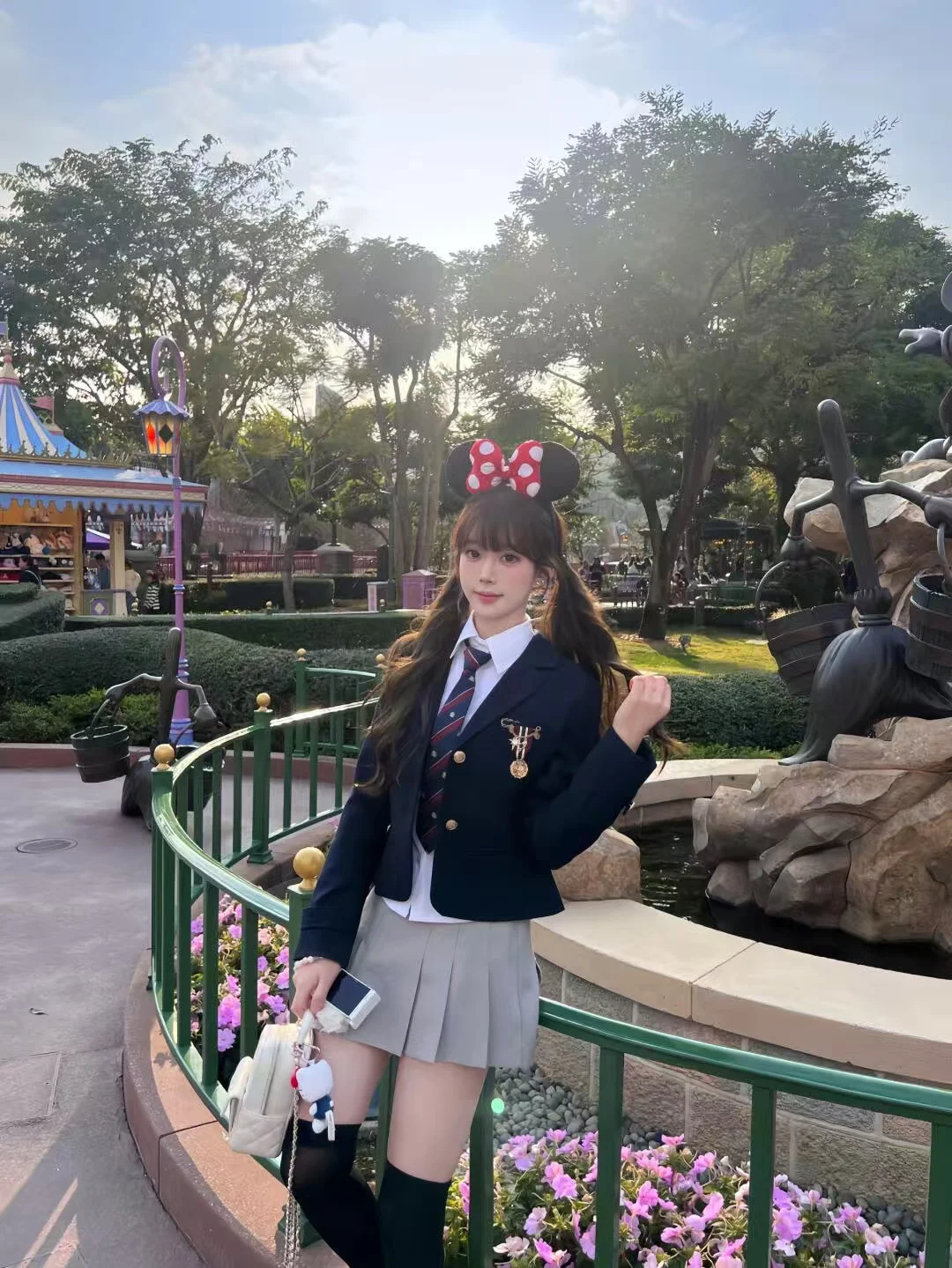 K-Drama Sle JK Костюм Jaet Юбка Комплект Хэллоуин Костюм Женский Faion College Academy Look irt School orm