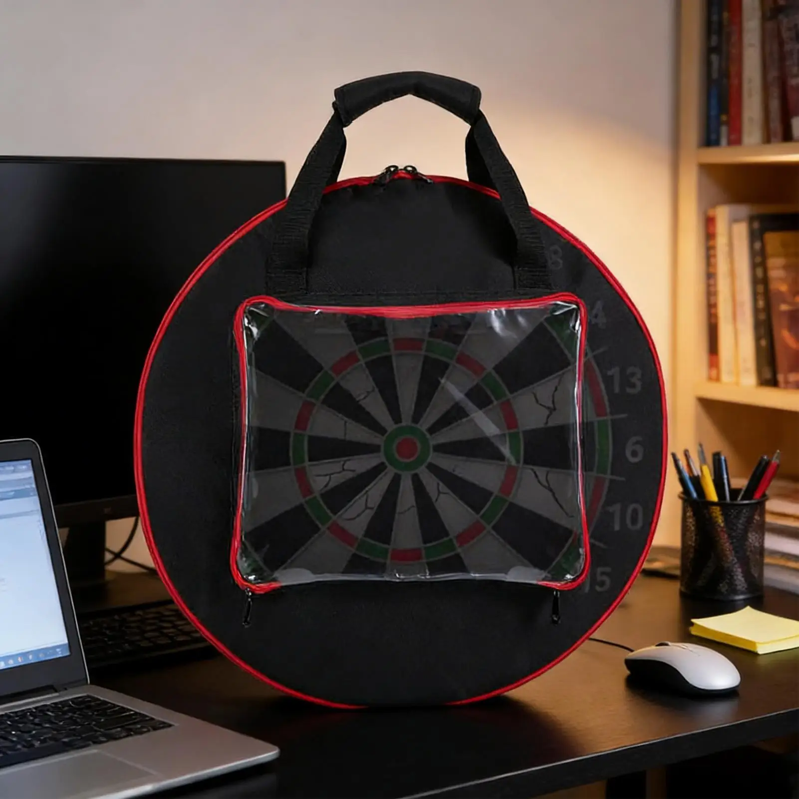 

Сумка для дартса водонепроницаемая портативная, органайзер для набора дротиков с ручкой, для дома, путешествий, игровой комнаты