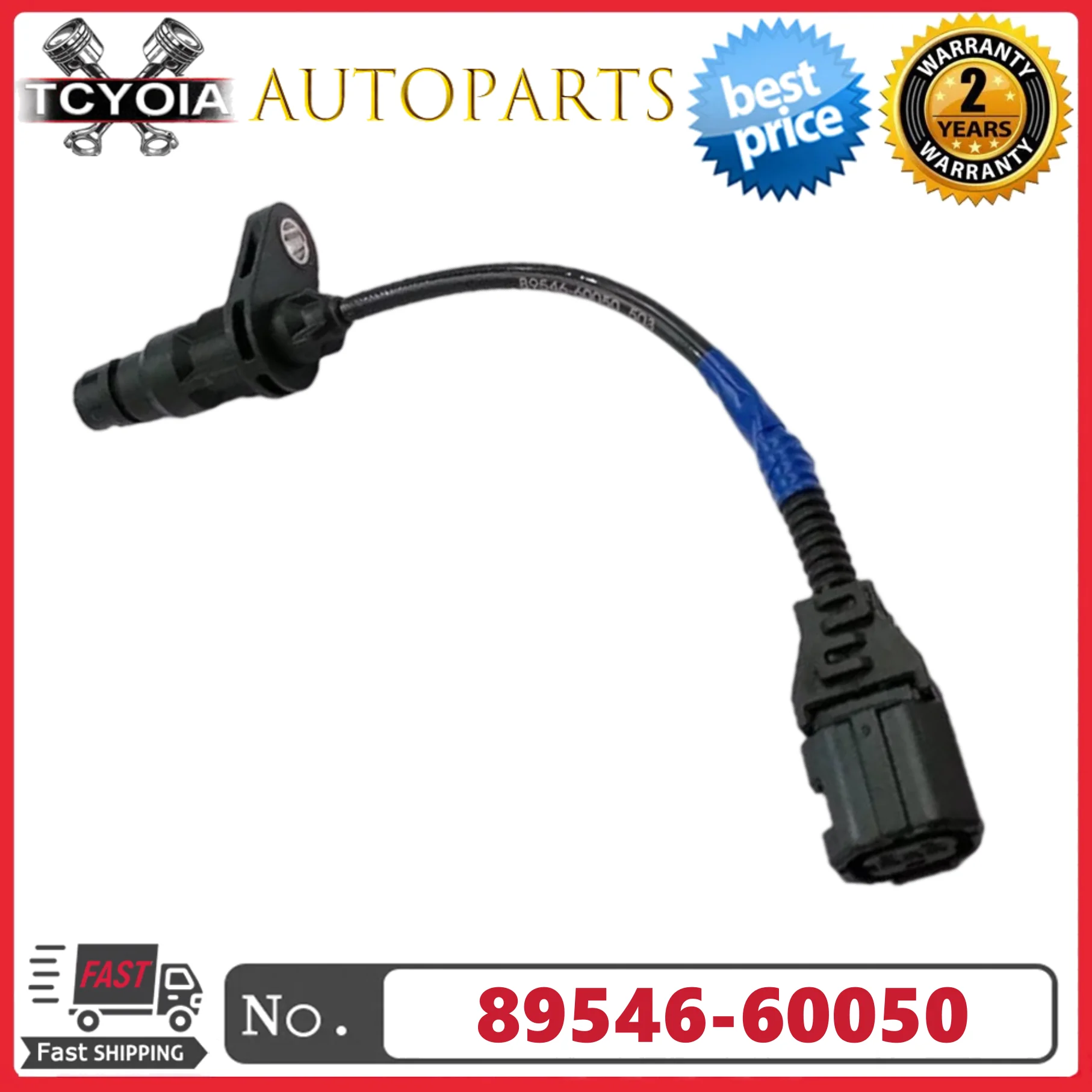 

89546-60050 8954660050 REAR LEFT ABS Wheel Speed Sensor For Toyota Landcruiser VDJ79 4.5L NEW