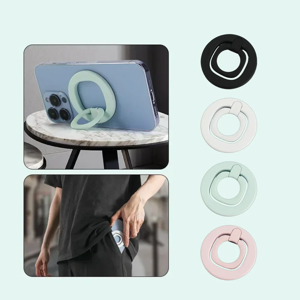 

1 шт. магнитный держатель для мобильного телефона портативная подставка для мобильных телефонов телефон для MagSafe магнитная подставка для телефона для IPhone Xiaomi