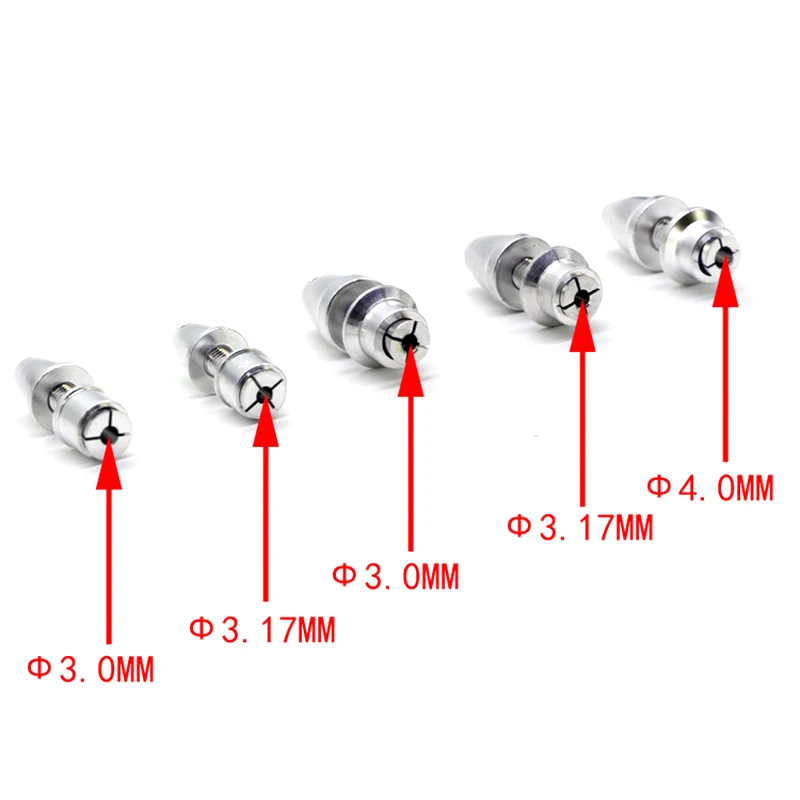 Vendita calda 5 pz/lotto RC alluminio proiettile elica supporto adattatore per motore Brushless Prop