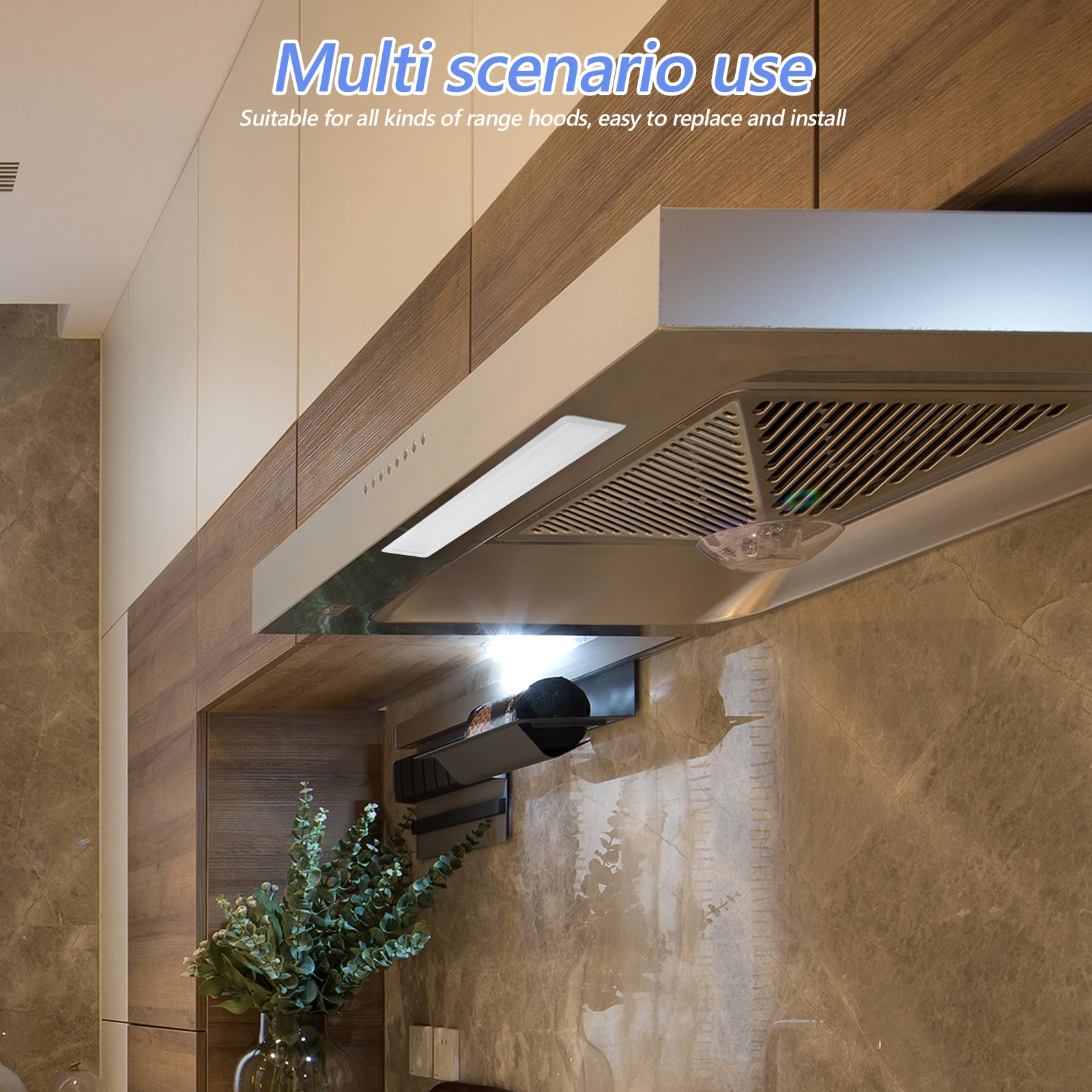 

Range Led 12V Rectangle Cooker Lights Replacement Bright Long Lasting Energy Saving Stove Hood Lamp For Kitchen Smoke