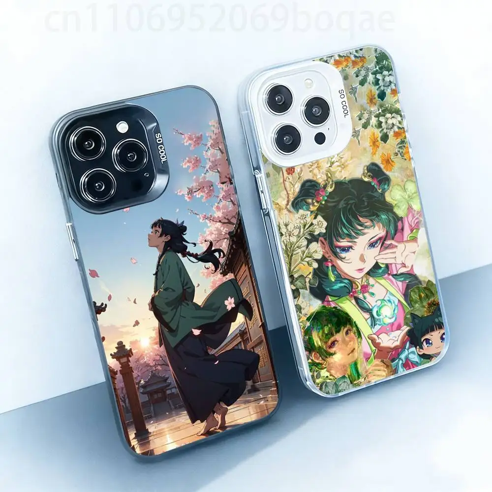 

Maomao A-Apothecary Diaries Hard Phone Case for IPhone 17 16 15 14 13 12 11 Pro Max Plus16E X XR XS Max shockproof Full Cover