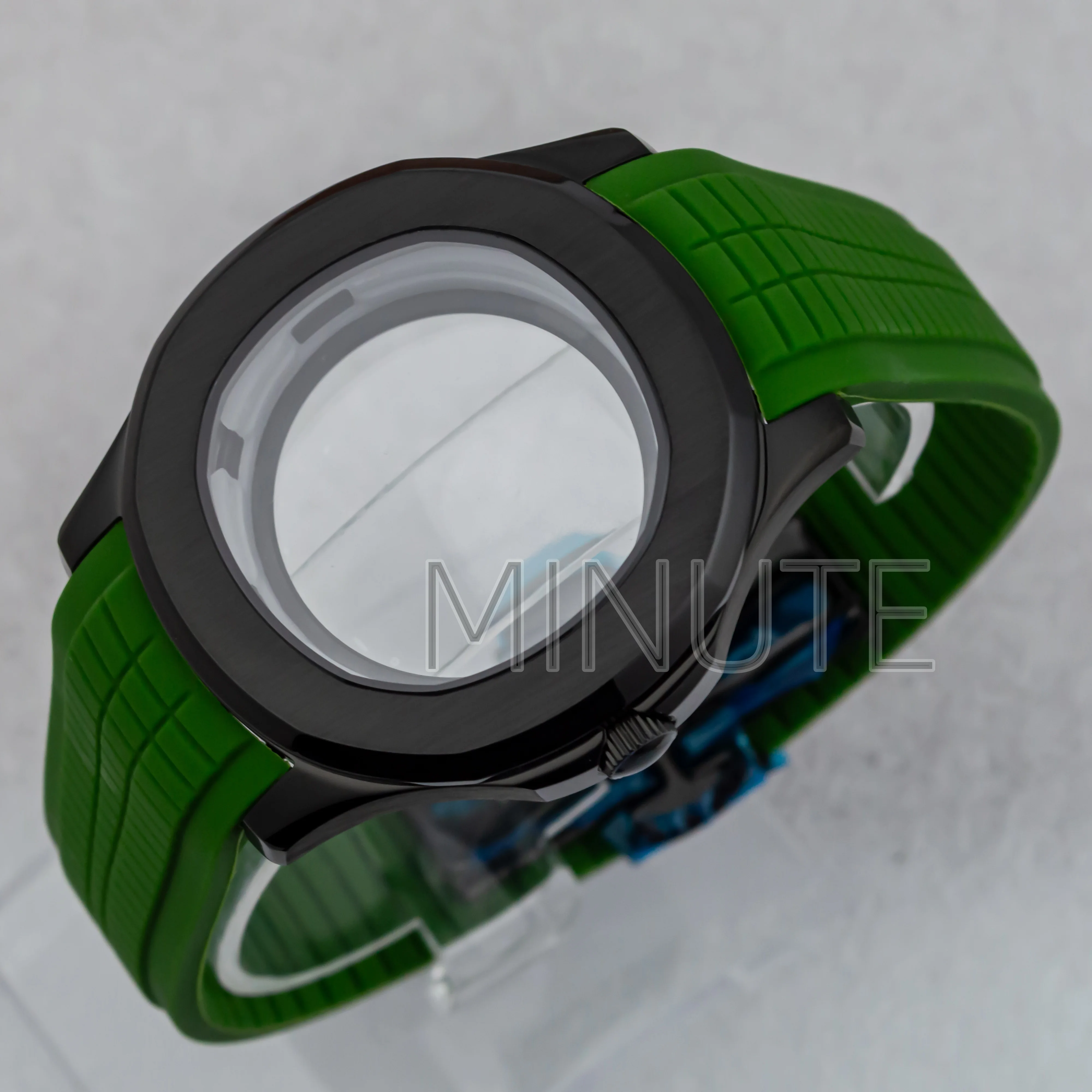 

Корпус часов PVD NH35, 42 мм, для AQUANAUT Nautilus, резиновый ремешок, сапфировое стекло, водонепроницаемость 100 м, корпус MOD, подходит для механизма NH35/36, замена.