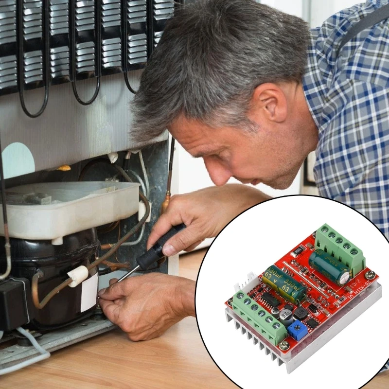 Efficient Motor Driver Ranges Effect Equipped Three Phase Controllers 400W