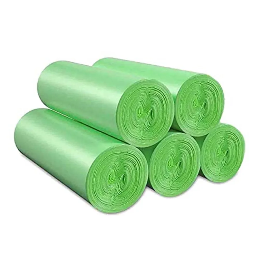 Small Trash Bags 3 Gallon Biodegradable, Compostable Bathroom Trash Bags 100 Count Unscented Leak Proof Small Garbage Bags Stro