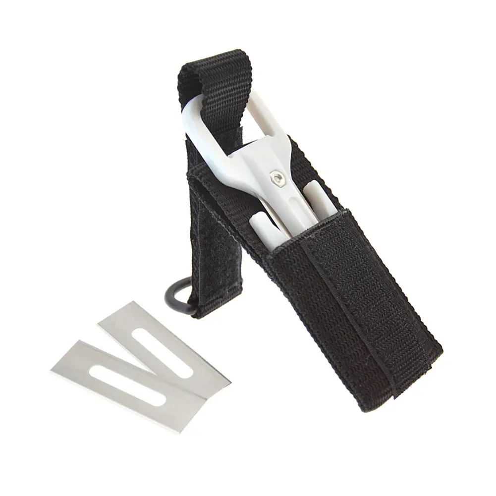 

Стоимовый резак для подводного плавания с лезвием из нержавеющей стали, портативный подводный многоцветный резак для проволоки, безопасное аварийное оборудование