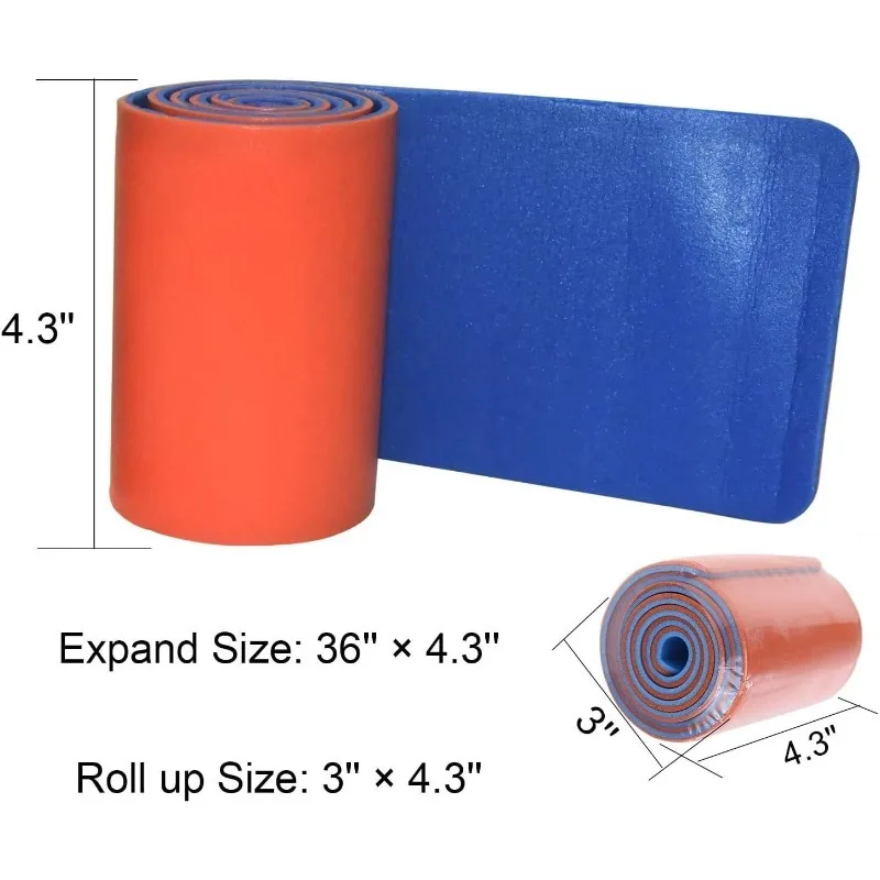 2 Pack Aluminum Splint Roll, First Aid Universal, Medical Survival Polymer for Fixture Bone Emergency Kit Outdoor Travel