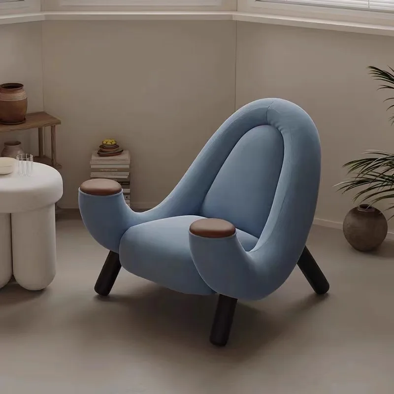 Alien Mammoth Armrest Back Chair Balcony Living Room Villa Lazy Chair