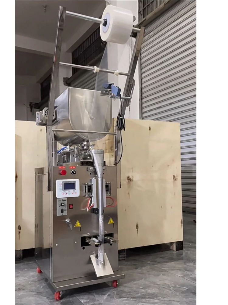 Máquina envasadora neumática de llenado de salsa de aceite de pimentón, bolsa pequeña, máquina envasadora de bolsitas de salsa de aceite de chile