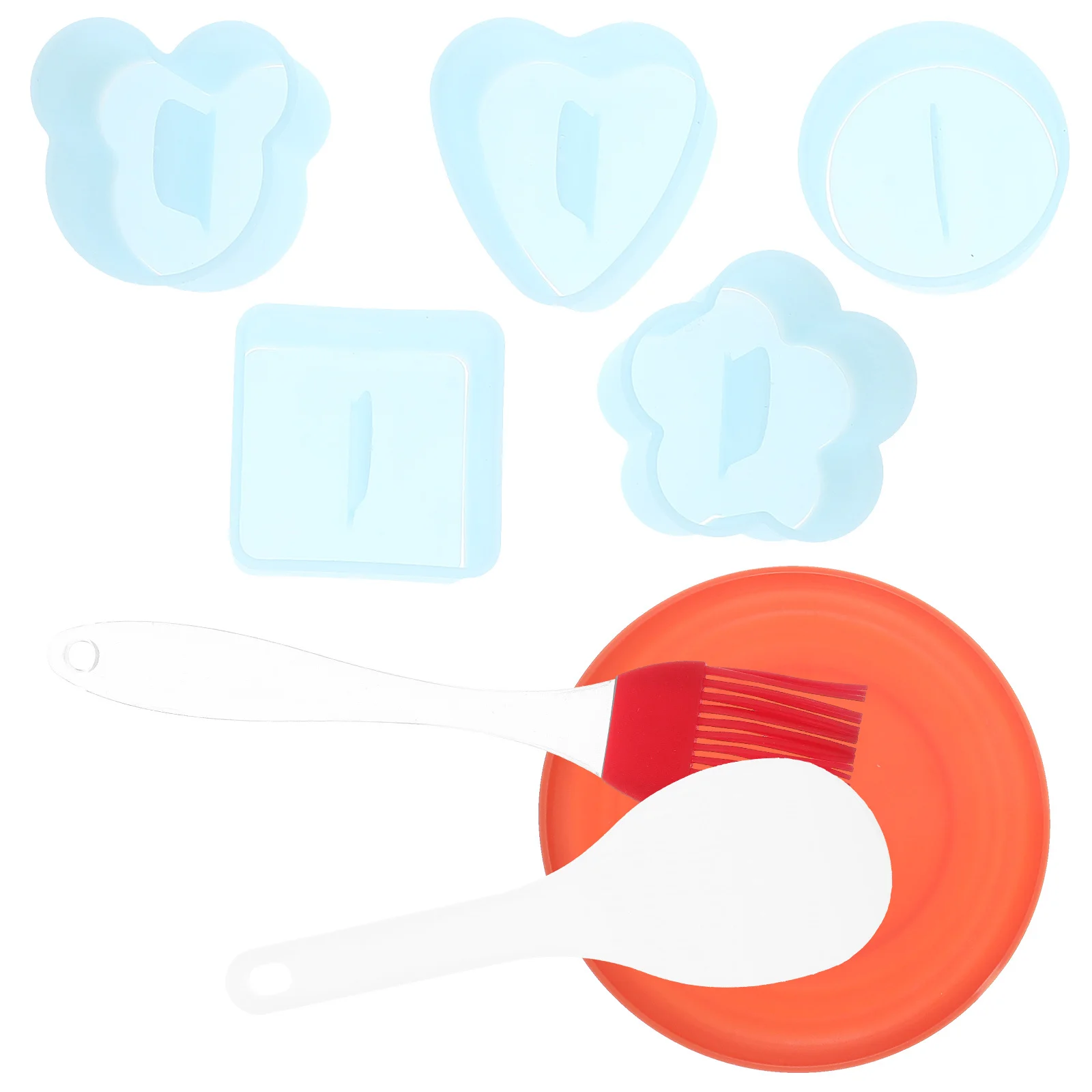 

1 комплект, формы для рисовых шариков с героями мультфильмов, форма для онигири, набор для самостоятельного изготовления суши, пластиковые инструменты для изготовления рисовых шариков, кухонный гаджет, набор форм для онигири