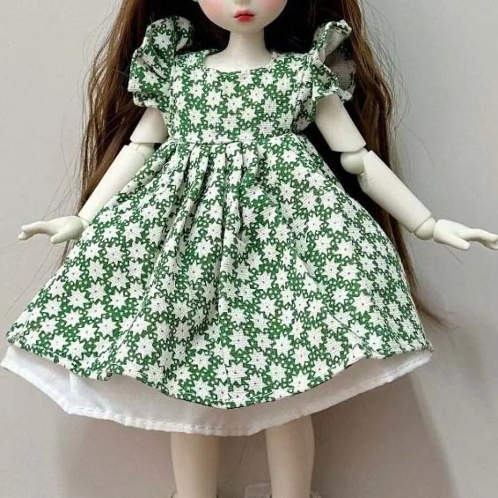 

Casual Wears Doll Elegant Dresses Party Clothes Humanoid Doll 30cm Doll Clothes Dress Up Cotton Cloth Doll Princess Skirt
