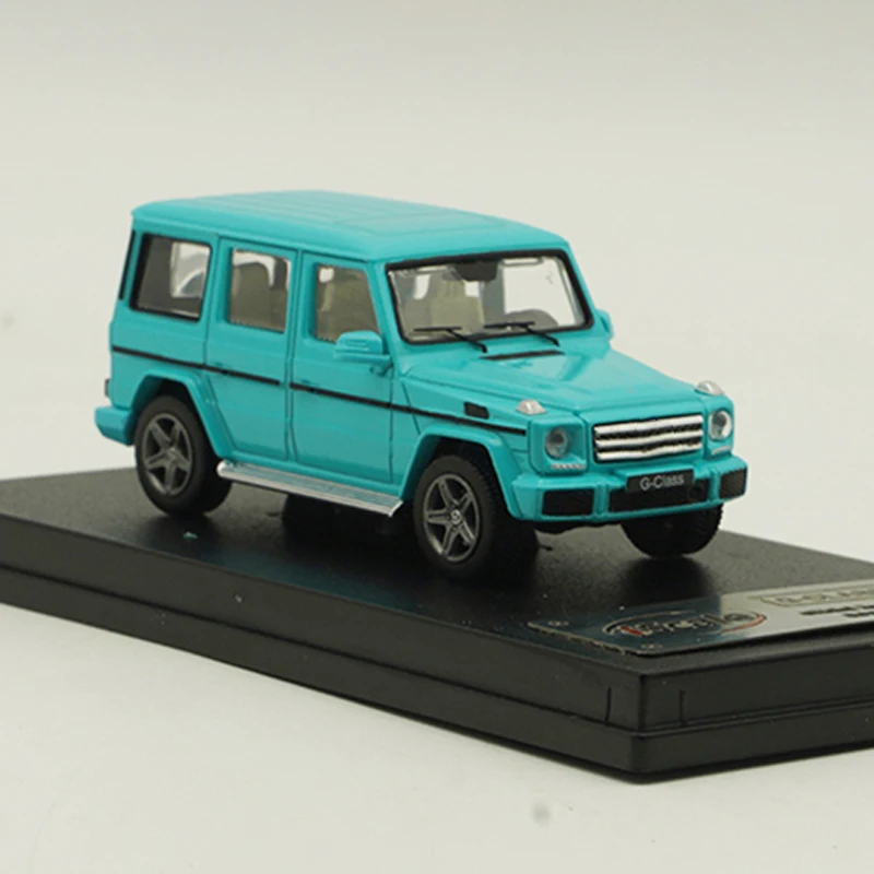 سبيكة Iscalel-Diecast مركبة على الطرق الوعرة ، مقياس 1:64 ، طراز سيارات SUV G63 ، ألعاب الكبار ، جمع الكلاسيكية ، هدية تذكارية ، شاشة ثابتة