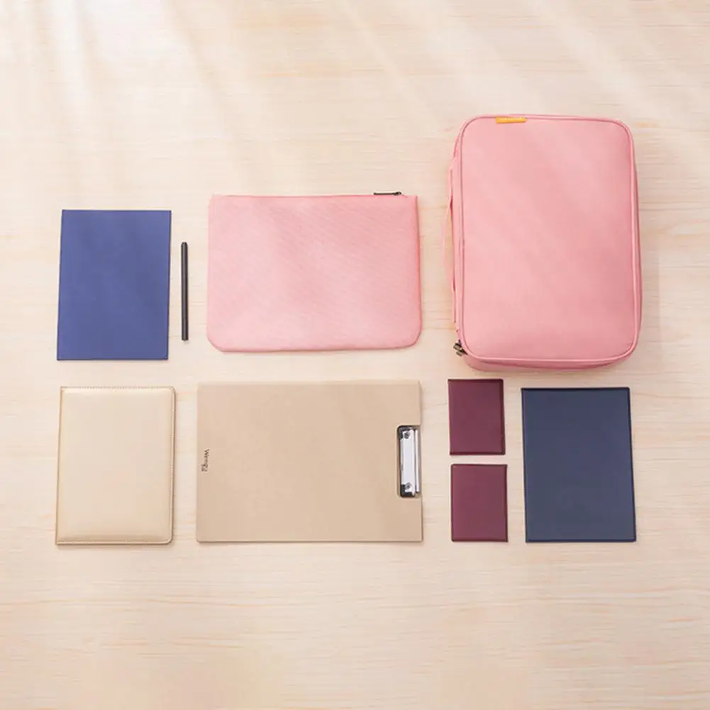 with Net Pocket Tear-resistant Portable Compact Document Organizer for Passport