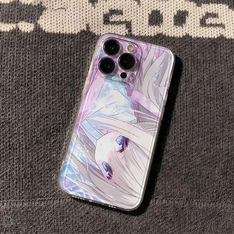Anime Girl Cherry Blossoms Art Phone Case For Samsung S26 S25 S24 S23 S22 S21 S20 FE Note20 Note10 Plus Ultra Lite Edge 5G Cover