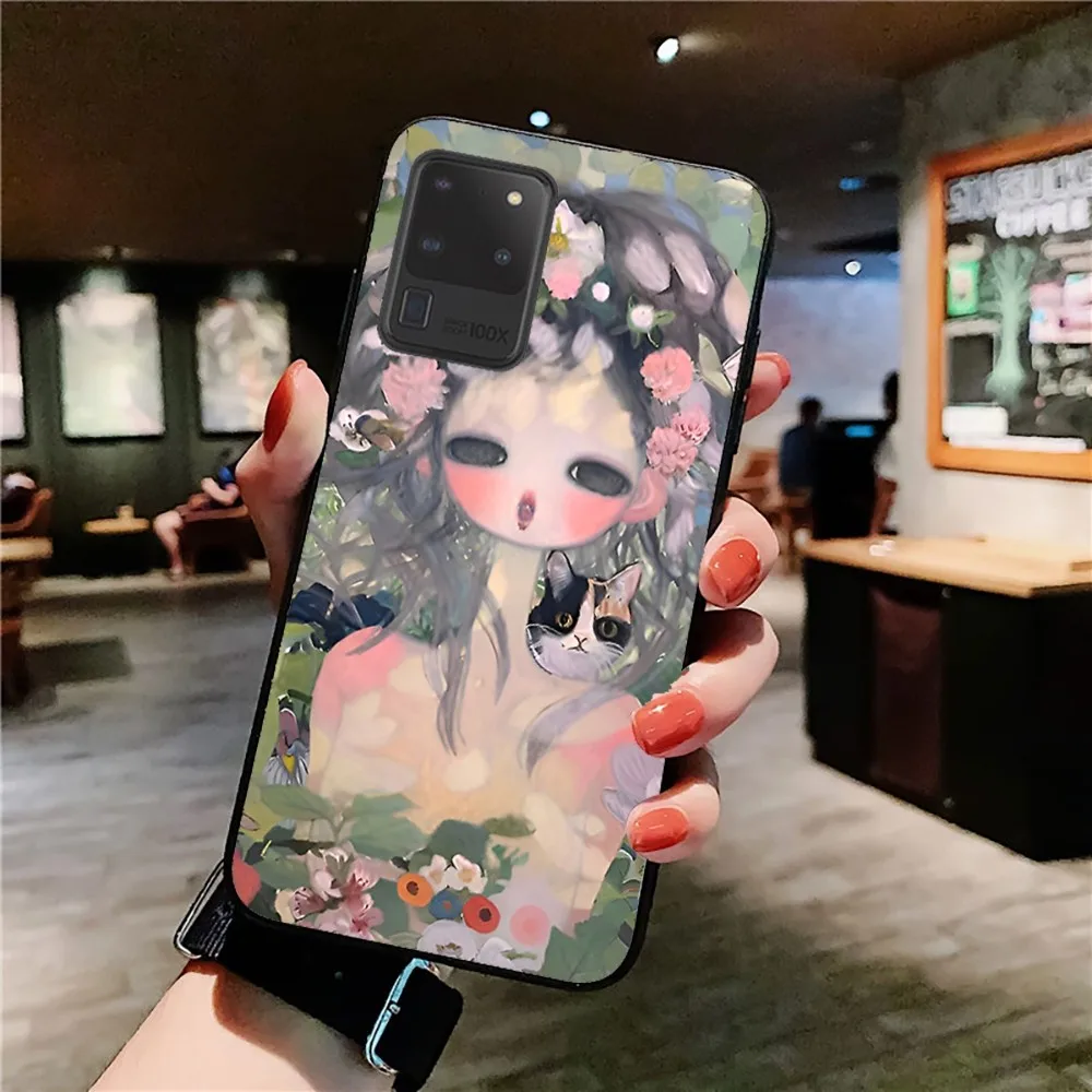 Amine Aya Takano Phone Case For Samsung S 9 10 20 21 22 23 30 23 24 plus lite Ultra FE S10lite Fundas