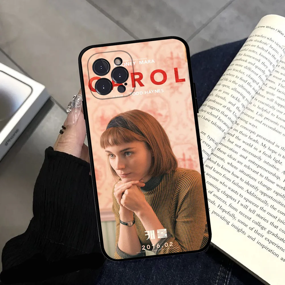 C-Carol Movie Phone Case Silicone Soft for iphone 15 14 13 12 11 Pro Mini XS MAX 8 7 6 Plus X XS XR Cover