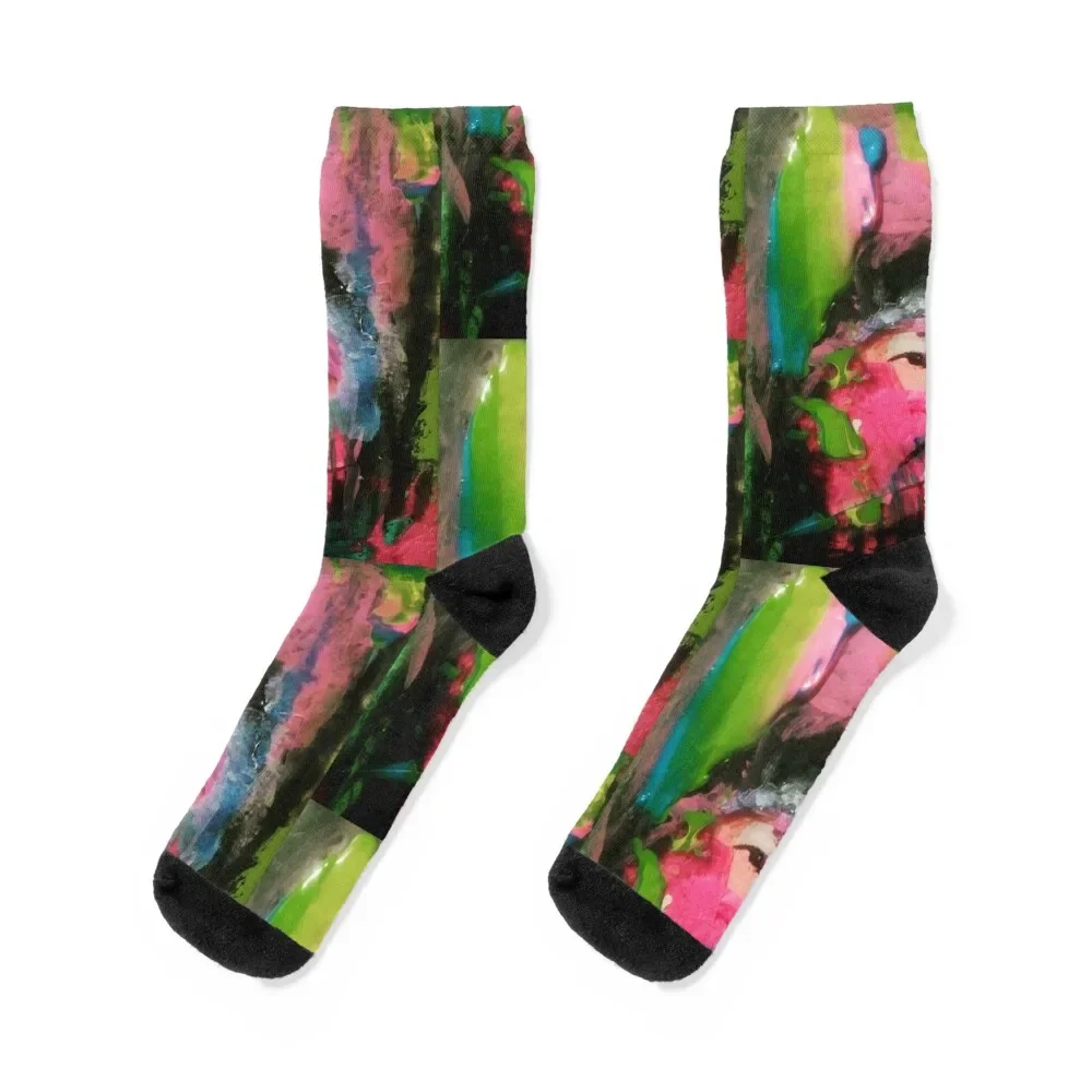 

Mood of Warhol's Monroe, madeover repression. Socks sheer gift short sport Socks Man Women's