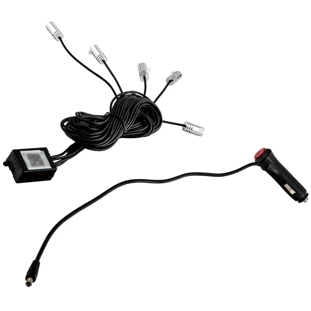 1 قطعة 6 متر LED RGB ضوء شريط مصابيح عدة ومجموعة ولاعة السجائر لنظام التشغيل iOS وأندرويد