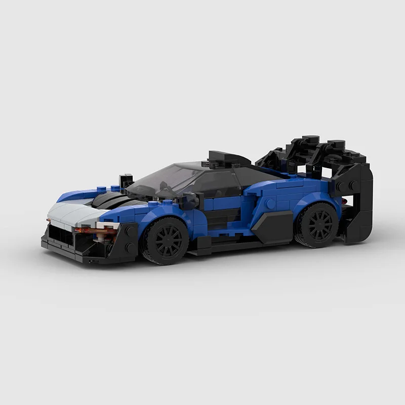 

Конструктор гоночный серии MOC GTR, Детский конструктор-пазл, игрушечный автомобиль, настольное украшение, подарок