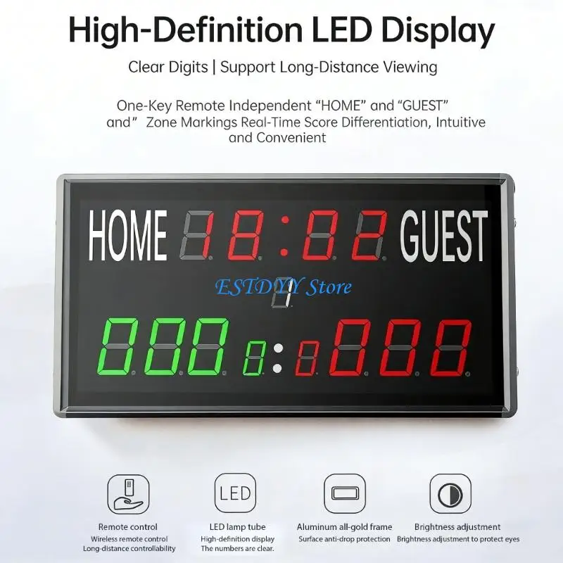 G6DE Tournament Level Electronic Display For Various Sports And Group Functions