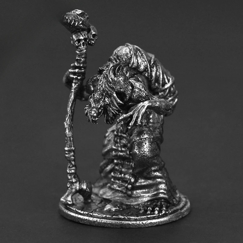 Cupronickel Metal Wolf Corps Figurki akcji Żołnierz Model Zabawki Chłopcy Gra planszowa Kawałki Pulpit Miniaturowa ozdoba Akcesoria