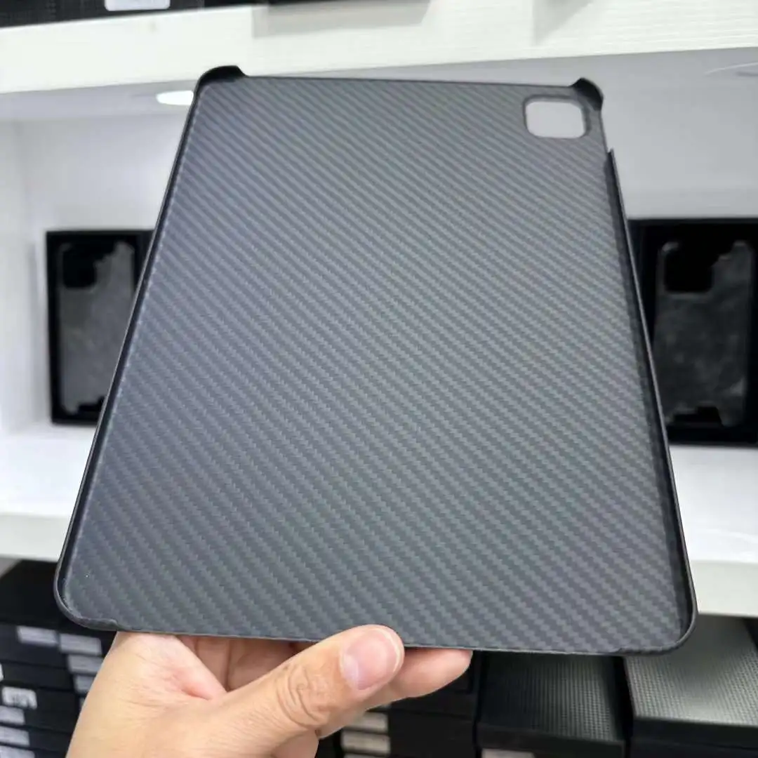 ACC-600D Carbon Case For Apple Ipad Pro 11 Inches 2020 2021 2022 Protective Shell Aramid Fiber Material Carbon Fiber Hard Shell