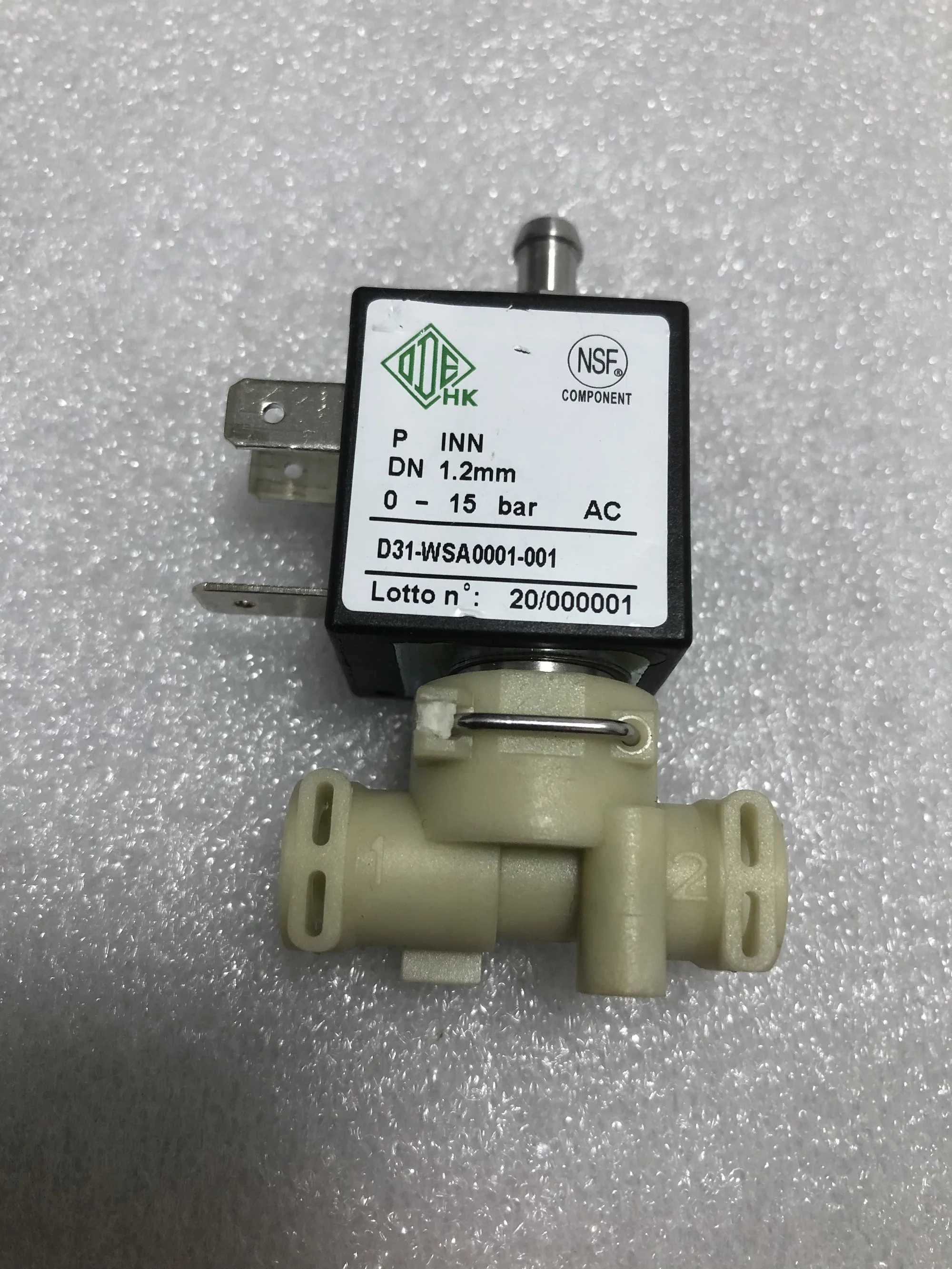 

Подходит для кофемашины D31 электромагнитный клапан/водяной клапан двухпозиционный трехходовой 220В