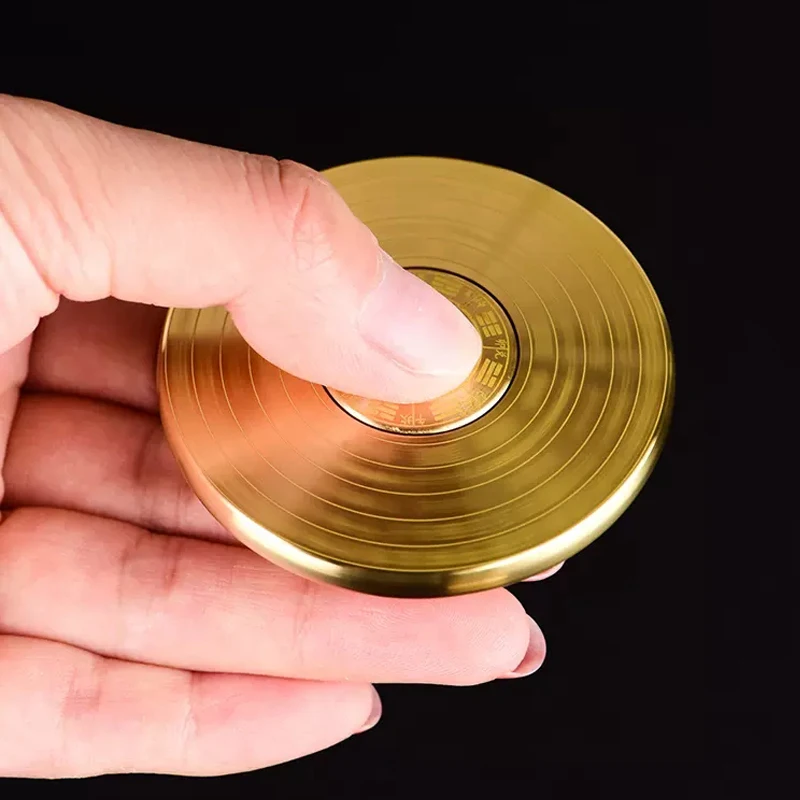 Chinês tai chi fidget spinner metal anti estresse ansiedade brinquedos adultos crianças legal gadgets edc handspinner juguetes antistrés