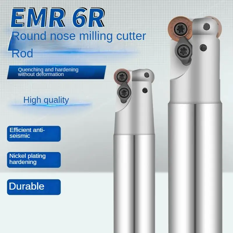 

EMR milling cutter Rod CNC Circular arc bar Anti seismic cutter bar install RPMW1204 φ25-40 Corner Rounding End Mills