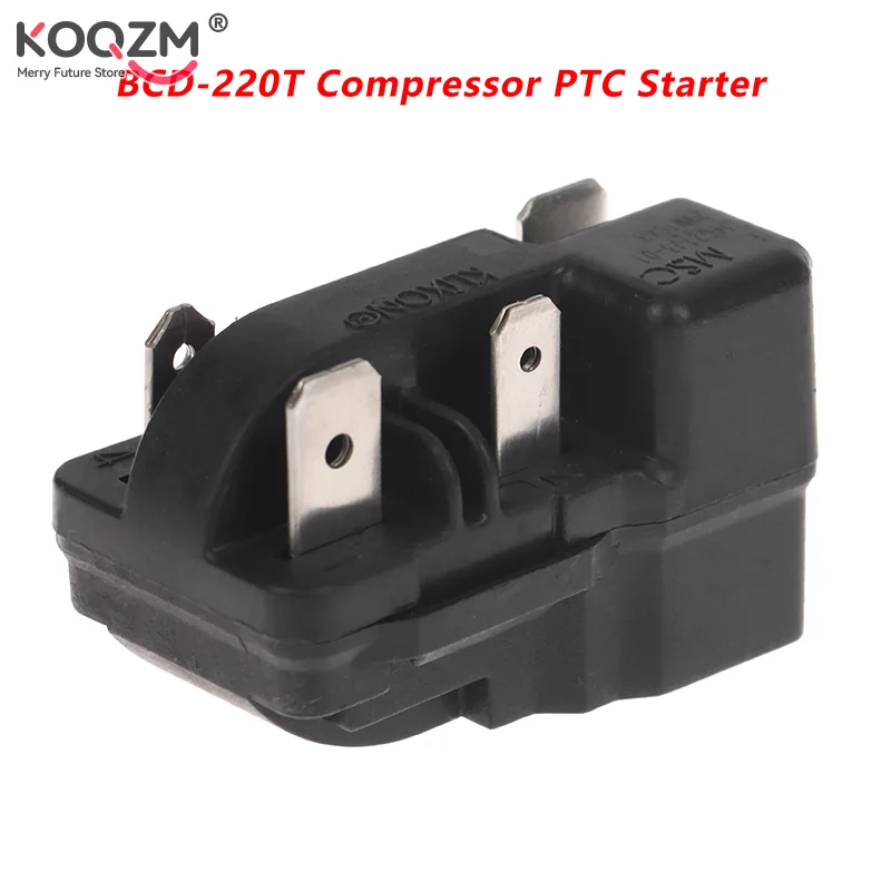 1PC Suitable for Didu refrigerator BCD-220TG compressor PTC starter KLIXON over-temperature overload protection relay