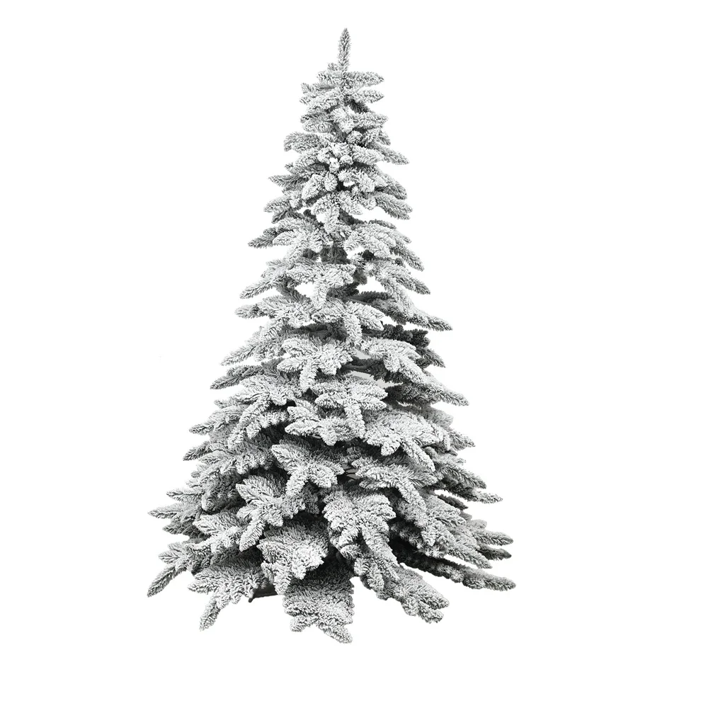 

Duoyou Wholesale White Artificial Outdoor Christmas Tree 180 Cm High End Christmas Tree With Snow