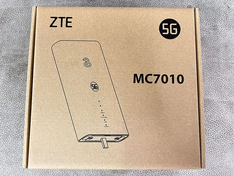 Unlock ZTE Outdoor Router MC7010 5G Sub6+4G LTE 5G NR NSA+SA Qualcomm 5G SDX55M platform PK MC8020 MC801A